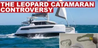 Leopard Catamaran Delamination - Leopard 42 Boat Review video from Practical Sailor