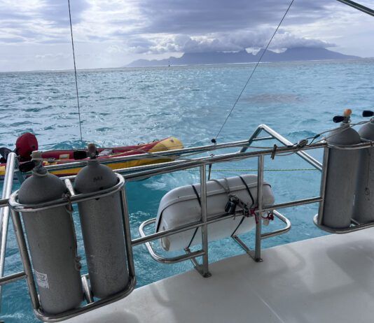 Custom-built cylinder storage racks make accessing cylinders easy. (Photo/ Eileen Council)