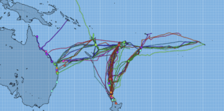 160 boats participated in the Island Cruising Pacific rally in 2024. (Image courtesy of Viki Moore)