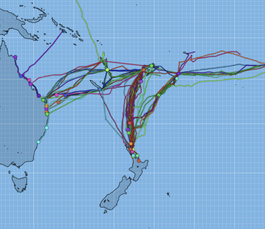 160 boats participated in the Island Cruising Pacific rally in 2024. (Image courtesy of Viki Moore)