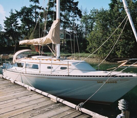 1978 Islander Bahama 30 that we’ve owned for just over 20 years. We keep her in good condition and therefore she is relatively easy for us to insure. (Photo/ Bert Vermeer)