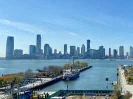 If you're looking to tie up and explore New York City on foot, there are various small marinas and moorings. However, there are more options across the river in New Jersey where you can dock and take a short ferry to NYC. (Photo/ Kim Saylor)