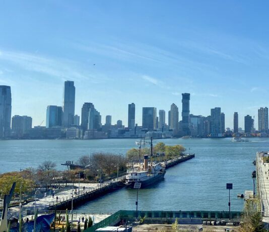 If you're looking to tie up and explore New York City on foot, there are various small marinas and moorings. However, there are more options across the river in New Jersey where you can dock and take a short ferry to NYC. (Photo/ Kim Saylor)